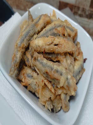 Boquerones fritos