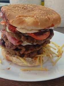 Hamburguesa 3 carnes