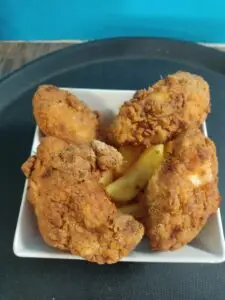 Pollo frito rebozado 