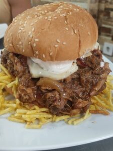 Hamburguesa Pulled Pork