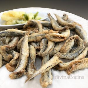 Boquerón frito